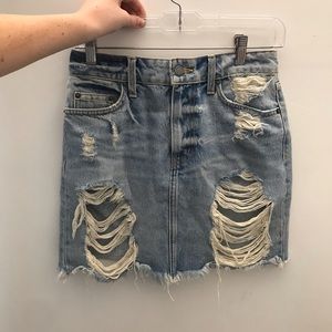 Carmar denim skirt